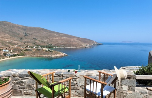 Serifos House | ASPES #2 by Psili Ammos Beach - amazing views !