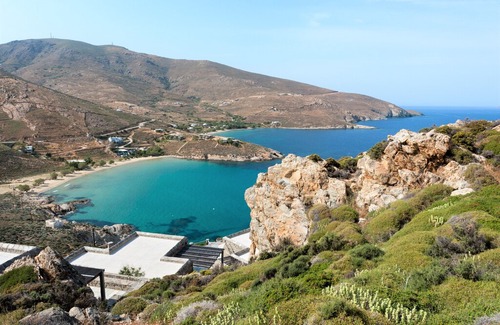 Serifos House | ASPES #2 by Psili Ammos Beach - amazing views !