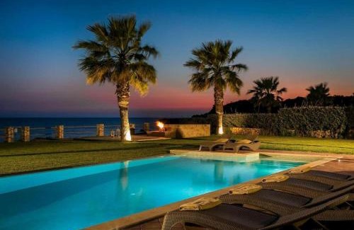 Svoronata Villa | Astounding Seafront Kefalonia Villa 3 Bedrooms Villa Alegria Private Pool & Amazing Sea Views Minies