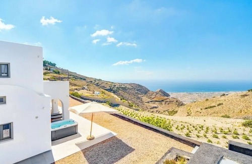 Pyrgos Apartment | Athelia Villa with private jacuzzi, in fabulous Pyrgos Kallistis