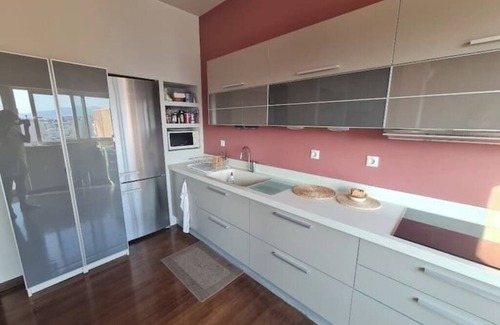 Palaio Faliro Apartment | Athens Riviera Penthouse, Acropolis Views and Huge Terrace