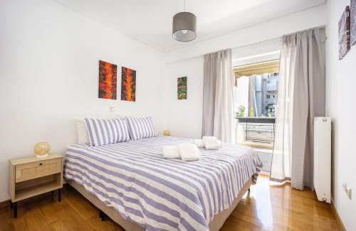 Ampelokipoi Apartment | AthensCity Apt-G2 with balcony