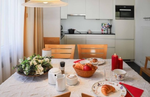 Davos-Platz Apartment | Attika Wohnung Allod Park Haus C 807 by Interhome