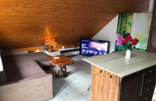 Svobodne Dvory Apartment | Atypicky podkrovní byt schody do nebe
