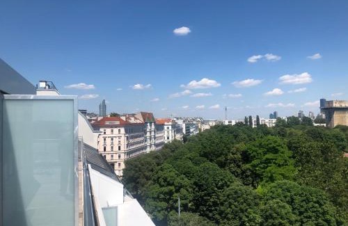 Brigittenau Apartment | Augartenblick Penthauscombo 14/15/16 - Blick zum Riesenrad