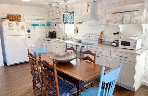 Ocracoke House | August & Everything After: Dog friendly, canalfront, private dock.