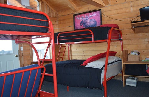 Anchor Point Cabin | Augustine Cabin overlooking the waters of Cook Inlet