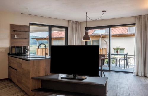 Fie allo Sciliar Apartment | 'AUMIA Apartment Rubin' with Mountain View & terrace