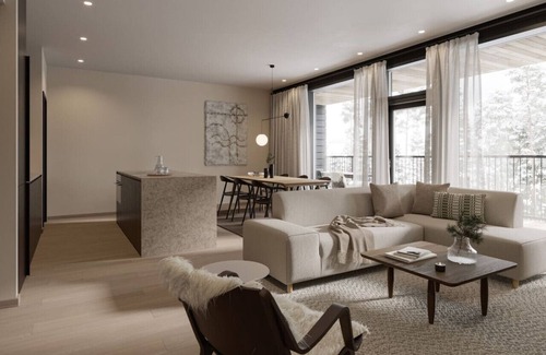 Sirkka Apartment | Aurora Luxe Chalet Ski-In/Ski-Out, Mountain View