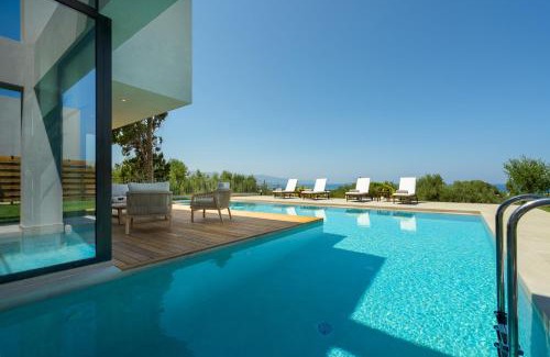 Pyrgos Psilonerou Villa | Avra & Ostria Villa, Pirgos-Villas,Heated pool , amazing sea view