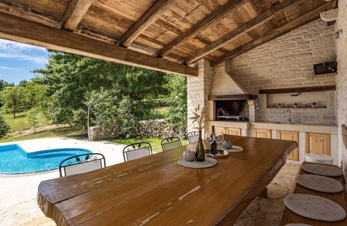 Vela Traba House | Awesome home in Mala Traba