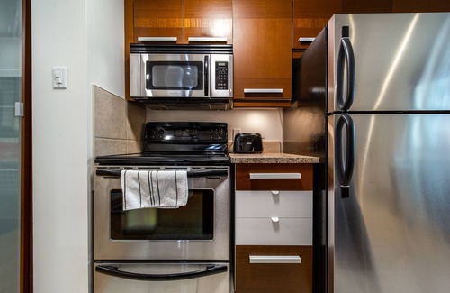North Central Edmonton Condo | Awesome view, clean stylish decor, and undergound parking