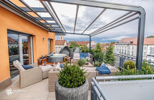 Miskolc Apartment | Bükk Penthouse, panoráma jacuzzival