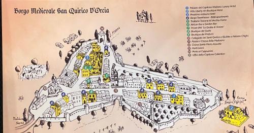 San Quirico d'Orcia Bed & Breakfast | b&b BORGO CAPITANO COLLECTION Albergo diffuso - Centro Storico
