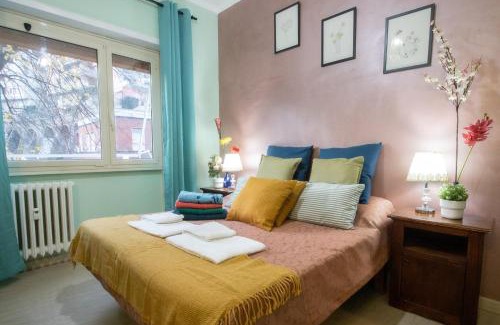 Gianicolense Bed & Breakfast | B&B Colorful Suite Yard