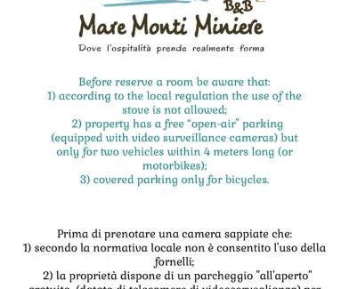 Iglesias Historic Centre Bed & Breakfast | B&B Mare Monti Miniere