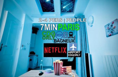 Cachan Apartment | Bagneux Paris RER B Confort Netflix