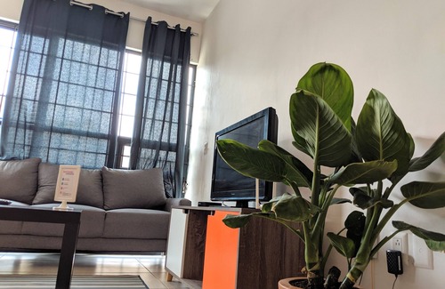 Guadalajara Apartment | Balcony Apartment right with beautiful Paseo Alcalde right outside your door
