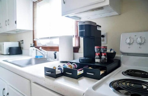 Nashua Apartment | Balcony, Fully Fenced Yard, Sleep 4, Walk to Downtown