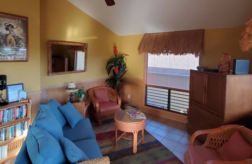 Kalaheo Cottage | Bamboo for Two Ocean View 12 Minutes from Poipu Beach