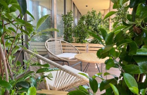 Kfardebian Hotel | Banana Leaf Beachfront Exotic Room in Batroun