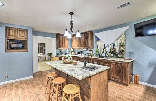 Forestburg Apartment | Banquet Hall & Pool: Expansive Forestburg Ranch!