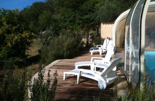 Saint-Saturnin-les-Apt House | Bastide overlooking the Luberon and shelter on pool for 10/11 pers 1120/2200 €/week