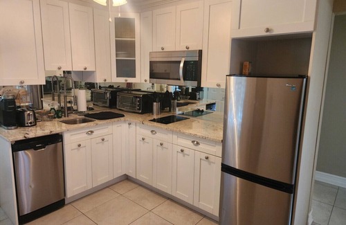 East Naples Villa | Bayshore Inn & Docks Two Bedroom Unit 8 Overlooking the Pool