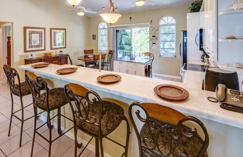 Sugarloaf Shores House | Bayside Beauty: Tropical Paradise 3BR Home, Panoramic Open Water Views, Grotto Pool, Dog-Friendly