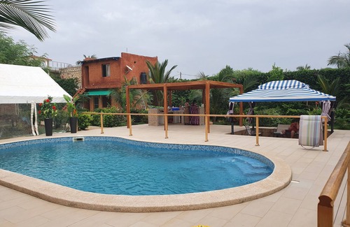 Saly Niakhniakhal House | Beach 1mn away-villa 6ch-pool-children's playground