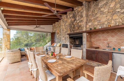Cala Carbo Villa | Beach Carbo for eight people with pool and BBQ