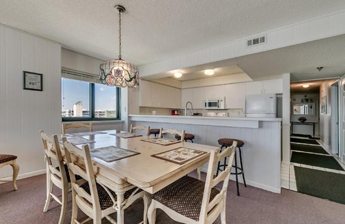 Atlantic Beach Apartment | Beach Club 6F - Oceanfront condo with a recliner and outdoor pool
