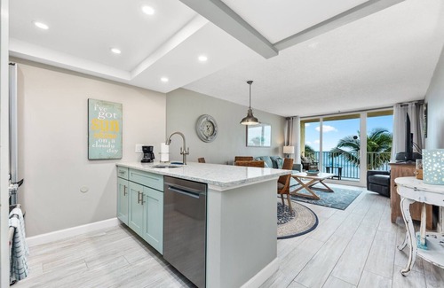 Hutchinson Island South Apartment | Beach Condo/High-End Finishes/Island Beach Resort/No Cleaning Fee/Condo 403