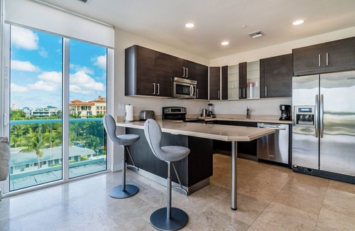 Deerfield Beach Condo | Beach Corner Penthouse Water Views on Both Sides Steps to Ocean