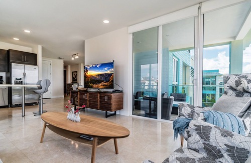 Deerfield Beach Condo | Beach Corner Penthouse Water Views on Both Sides Steps to Ocean