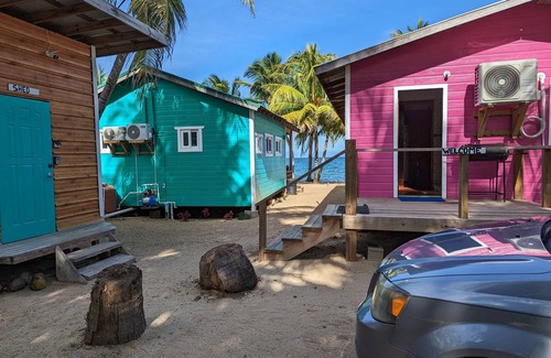 Hopkins Cabin | Beach Front! Cobia Beach Guest House, Teal Duplex