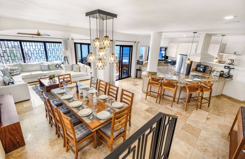 Cabo San Lucas House | BEACH FRONT Elegance at Casa Bruma: Cabo's Escape with Jacuzzi