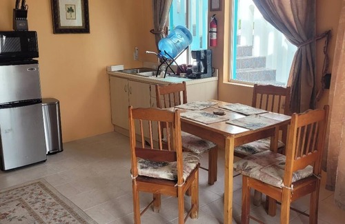 San Pedro Resort | Beach front in wonderful San Pedro with WiFi AC, pool, fitness room, kitchenette