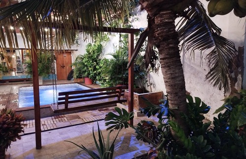 La Boquilla House | Beach House In La Boquilla Facing the Sea With Air Conditioning and WIFI