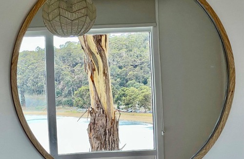 Kingston Beach House | Beach house with sauna. Stunning views, cosy renovated mid-century gem