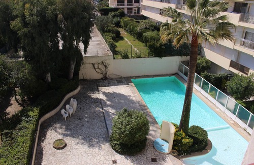 Cap-d'Antibes Apartment | Beach of Salis Nice studio with pool in Antibes on the seafront