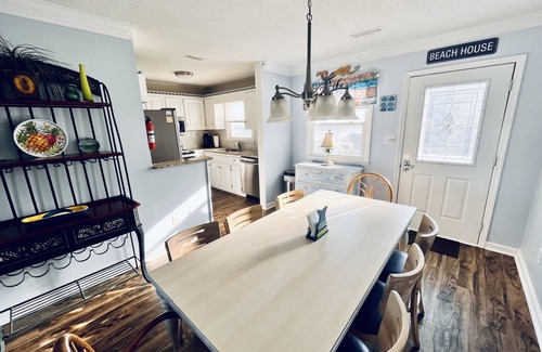 Garden City House | Beach Property - Private Townhome w/Balconies, 3 Bedrm 2 1/2 Bath, 2 Car Garage