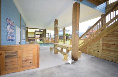Port Bolivar House | Beach Sands 1 New Build Private Pool-Hut Tub