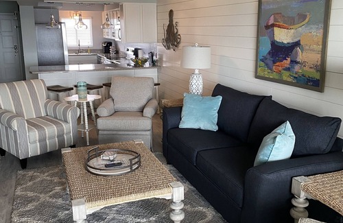 Biltmore Beach Condo | Beach Service Gulf front FULLY RENOVATED 2 bedrooms 2 bath fully renovated condo