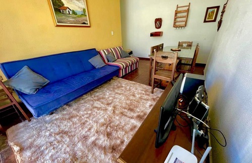Prainha Apartment | Beachfront apartment with two bedrooms and parking space