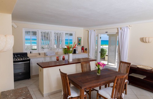 Silver Sands Apartment | Beachfront 2 bedroom apt. No. 1 on the white sand beach of Silver Sands