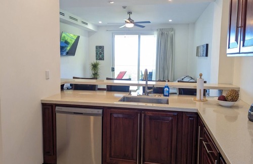 Barrio Los Faroles Condo | Beachfront access with large covered private balcony
