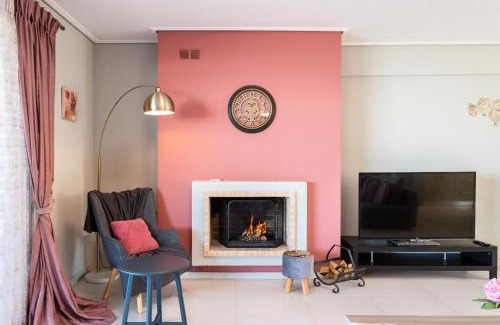 Spata-Artemida Apartment | Beachfront Artemida Retreat - Peony Seabreeze Gem