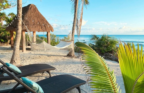 Paamul House | Beachfront CASA PAAMUL Riviera Maya-Tulum