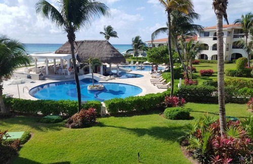 Playacar Fase I Condo | Beachfront Condo in Playacar Stunning Ocean Views 7021